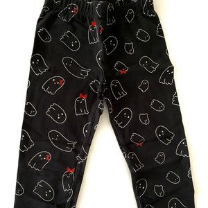 GAP Kids Halloween Ghost Leggings 5T